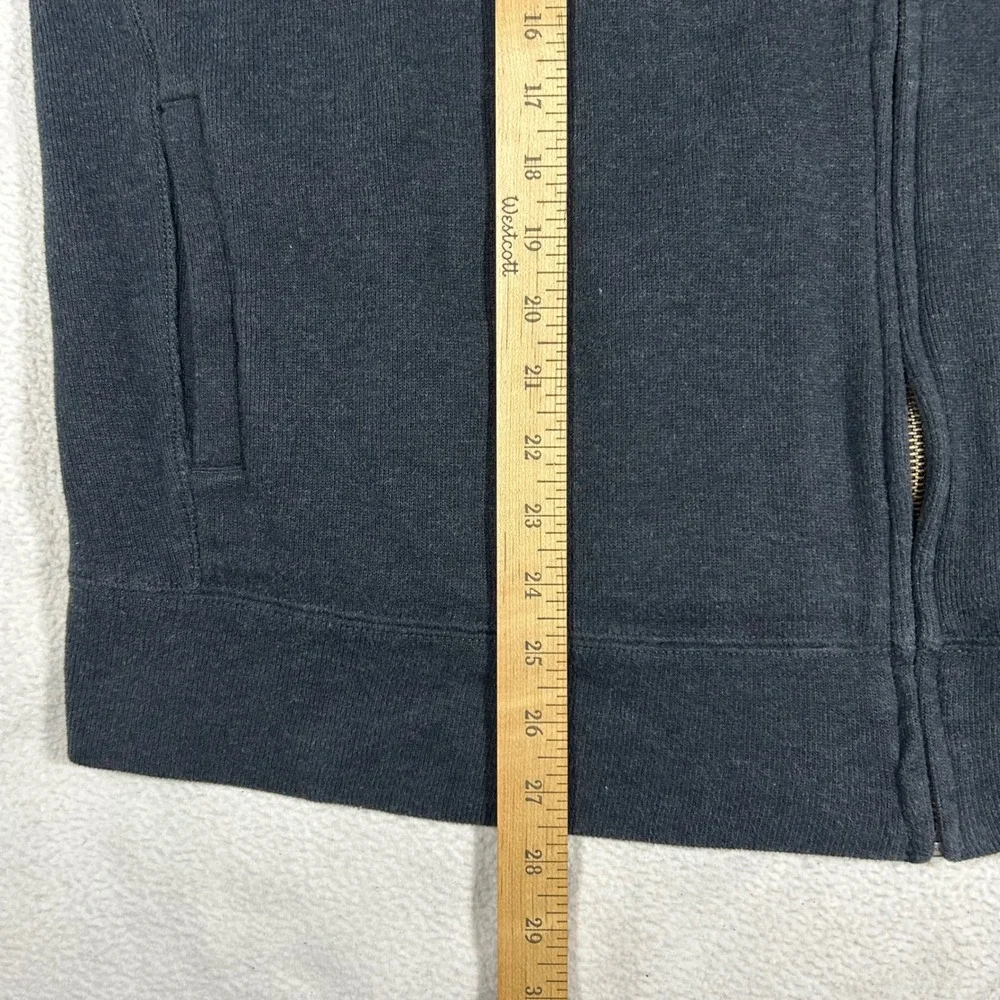Polo Ralph Lauren Full Zip Sweatshirt Mens XL Black Cotton Mock Neck Pony Logo